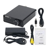 MONO OR BASS Power Amplifier AV Amplifier Assembled Black + Power Supply 24V 6A For Large Speakers