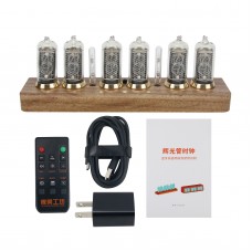 IN8-2 Glow Tube Clock Nixie Clock Bluetooth Clock Electronic Alarm Clock Support Bluetooth Control