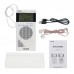 TECSUN M-303 Mini FM Radio Bluetooth Receiver 64-108MHz Portable FM-BT Receiver Music Player w/ Mic