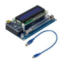 DIY Open Source Geiger Counter Meter Kit Module Miller GM Tube Detector Radiation LCD Display