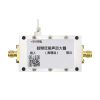 0.01-4G RF Low Noise Amplifier LNA Amplifier 40DB +5V Powered For UHF VHF GPS Spectrum Analyzer