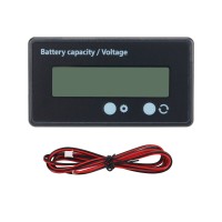 EV Battery Indicator Battery Gauge Battery Capacity/Voltage 12V-84V Upgraded Version White Backlight