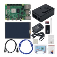 For Raspberry Pi 4 Model B 8GB RAM Raspberry Pi 4 Computer Model B Board Kit With 3.5" Screen