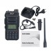 2 Sets of TH-UV88 Walkie Talkie VHF UHF Radio 8W VHF UHF Transceiver w/ Earbud For Business Drivers