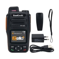 HamGeek HG-S6 4G Network Radio Walkie Talkie Handheld Transceiver LTE/WCDMA/GSM POC Radio For Zello