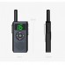 2PCS HamGeek HG-14 Mini Walkie Talkie 1-5KM Handheld Transceiver (Black) USB Charging for Hotels KTV