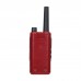 Mini Walkie Talkie UHF Radio Handheld Transceiver (Red) Enables Smooth Communication 22 Channels