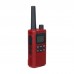 Mini Walkie Talkie UHF Radio Handheld Transceiver (Red) Enables Smooth Communication 22 Channels