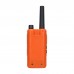 Mini Walkie Talkie UHF Radio Handheld Transceiver (Orange) Enables Smooth Communication 22 Channels