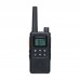 Mini Walkie Talkie UHF Radio Handheld Transceiver (Black) Enables Smooth Communication 22 Channels