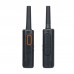 Mini Walkie Talkie UHF Radio Handheld Transceiver (Black) Enables Smooth Communication 22 Channels