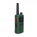 Mini Walkie Talkie UHF Radio 22CH Handheld Transceiver (Army Green) Enables Smooth Communication