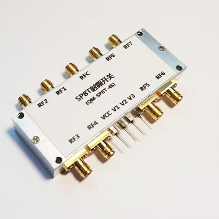 QM-SP8T-4S 10M-4GHz SP8T Switch RF Switch Microwave Switch Featuring ...