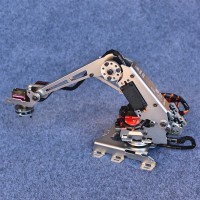 ARM-21N2 6DOF Robot Arm Kit Metal Robotic Arm Mechanical Arm Unassembled with 25KG Digital Servos