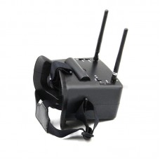 RHD430 5.8G Drone FPV Goggles w/ 4.3" Screen DVR Functions Dual Receiving Modules for Stable Signal