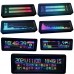 ER256 Wifi Voice-Activated Music Spectrum Rhythm Light Clock Full-Color Screen w/ Impedance Converter