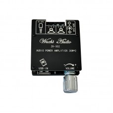 ZK-302 30W+30W Bluetooth Power Amp Board Audio Power Amplifier Module Stereo Amplifier Board
