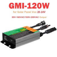 GMI120L 120W MPPT Solar Micro Inverter PV Grid Tie Inverter Input DC 10.8V-30V Output 120V/230V