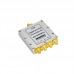 Power Splitter PD-0.5/6G-4S 500-6000MHz RF Power Splitter SMA Microstrip Power Divider 1 IN 4 OUT