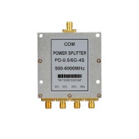 Power Splitter PD-0.5/6G-4S 500-6000MHz RF Power Splitter SMA Microstrip Power Divider 1 IN 4 OUT