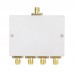 2-6G RF Power Splitter PD-2/6-4S 2000-6000MHz Microstrip Power Divide 1 IN 4 OUT for 2.4G Wifi 5.8G