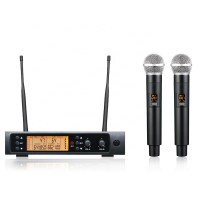 FUGUE FUP-202 Wireless Microphone System Professional Cordless Microphone for KTV Karaoke Stage Show