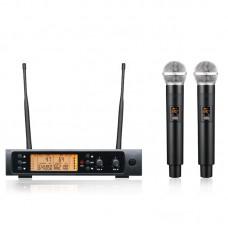 FUGUE FUP-202 Wireless Microphone System Professional Cordless Microphone for KTV Karaoke Stage Show