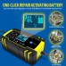 ZYX-J30 140W Battery Charger 12V 24V Pulse Repair Car Motorcycle Battery Charger Black & Yellow