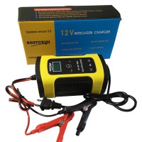 ZYX-J10 Battery Charger 12V 4Ah-100Ah Pulse Repair Battery Charger for Car Motorcycle Batteries