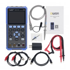 HDS2102S 3-In-1 100MHz Handheld Oscilloscope 500MSa/s Sampling Rate + Multimeter + Signal Generator