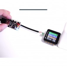 POWER-Z KM002C 0-50V 0-6A USB C Tester w/ USB PD Decoy Board USB Connector for Aging Loading Tests