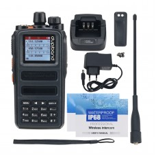 HamGeek HG3288 10W Air Band Transceiver Walkie Talkie IP68 Waterproof All-Band VHF UHF Radio