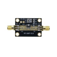 RF AMP V2.0 Ultra Low Noise Amplifier 0.05-4G LNA Amplifier RF Amplifier NF 0.6DB Input -110DBm