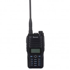 Recent RS-589 10W 12KM VHF UHF Radio Walkie Talkie Portable Handheld Transceiver with LED Flashlight