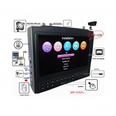 KPT-717S/T+ 7" LCD HD Satellite Finder & HD Monitor & CCTV Camera Tester Supporting AHD Input