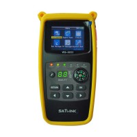 WS-6933 DVB-S2 Satellite Finder Satellite Signal Finder with 2.1" LCD Flashlight Compass for SATLINK