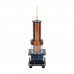 Music Tesla Coil + Power Adapter Wireless Transmission Magic Prop Teaching Toy