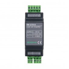  RW-GT01A DIN Rail 4-20mA Sensor Load Cell Amplifier Transmitter Transducer Weight  Measure       