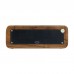 Bluetooth Clock IN12 Glow Tube Clock Nixie Clock 4-Digit Electronic Alarm Clock w/ Touch Buttons-Walnut Color
