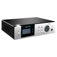 D50PRO Dual ES9018K2M Decoder Digital HIFI Decoding Amp Coaxial Fiber Bluetooth U Disk Player-White Panel