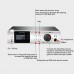 D50PRO Dual ES9018K2M Decoder Digital HIFI Decoding Amp Coaxial Fiber Bluetooth U Disk Player-White Panel