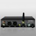 D50PRO Dual ES9018K2M Decoder Digital HIFI Decoding Amp Coaxial Fiber Bluetooth U Disk Player-Black Panel