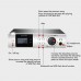 D50PRO Dual ES9018K2M Decoder Digital HIFI Decoding Amp Coaxial Fiber Bluetooth U Disk Player-Black Panel