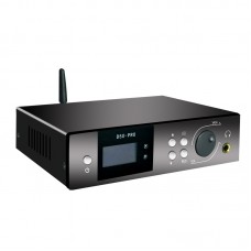 D50PRO Dual ES9018K2M Decoder Digital HIFI Decoding Amp Coaxial Fiber Bluetooth U Disk Player-Black Panel