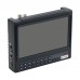 KPT-717S/T 7" LCD HD Satellite Finder DVB-S2+T2+C Combo Receiver & HD Monitor (TV + HD + AV Input)