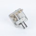 L&MAO Automatic Morse Keyer Dual-Paddle Telegraph Key CW Key (Silver) for Ham Radio Users