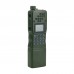 HamGeek AR-152 15W FM VHF UHF Radio Outdoor Walkie Talkie Handheld Transceiver with Flashlight Green