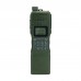 HamGeek AR-152 15W FM VHF UHF Radio Outdoor Walkie Talkie Handheld Transceiver with Flashlight Green