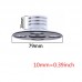 Pure Copper Universal Record Weight Turntable Stabilizer Clamp LP Vinyl Record Accessory 210G Silver