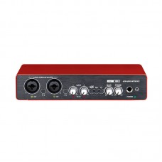 CU02 24Bit 192K Audio Interface External Sound Card Mobile Recording Mixing Home Studio Assistant